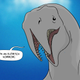Illustration for article titled Atopodentatus: zipper-faced Triassic reptile of land and sea